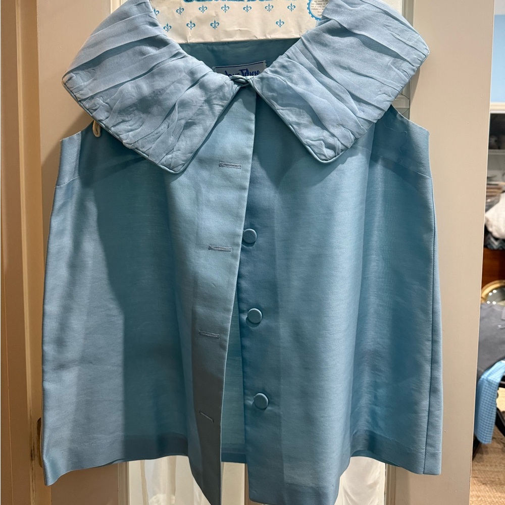Vintage Light Blue Sleeveless Set!